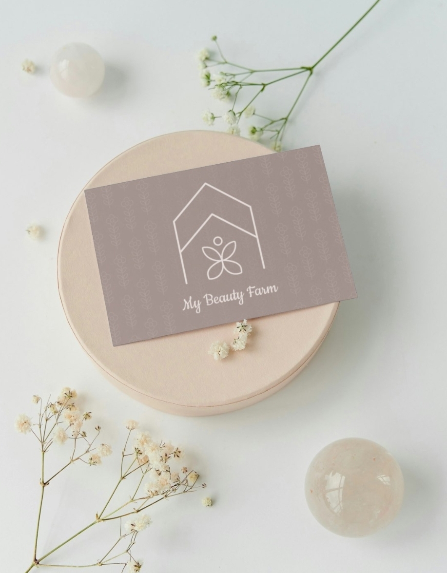 Biglietto con il logo My Beauty Farm
